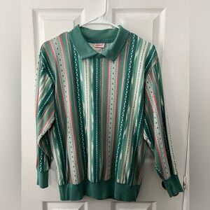 Pattern collared shirt